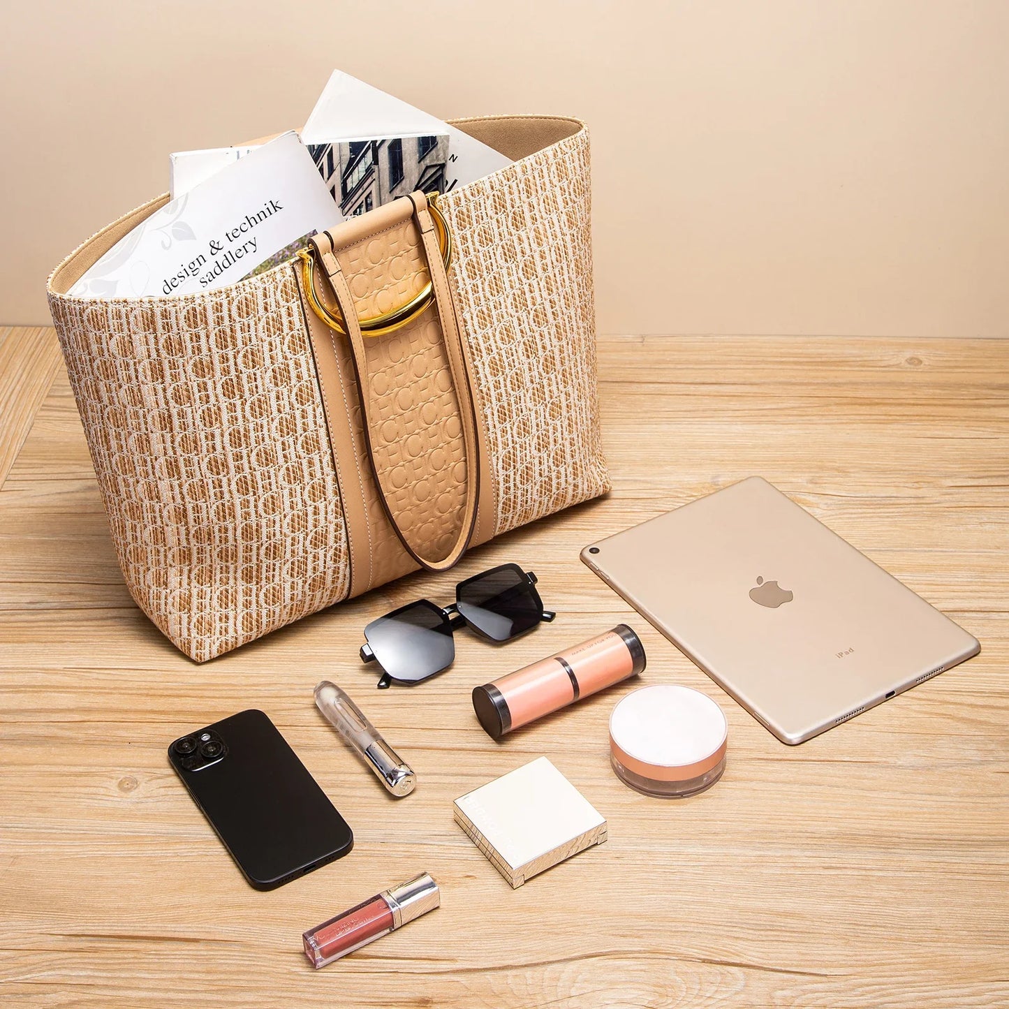 Women's Vacation Beach Bag Storage Bag Women's Tote Bag New Large Capacity Brand Grass Weaving High Quality Handbag