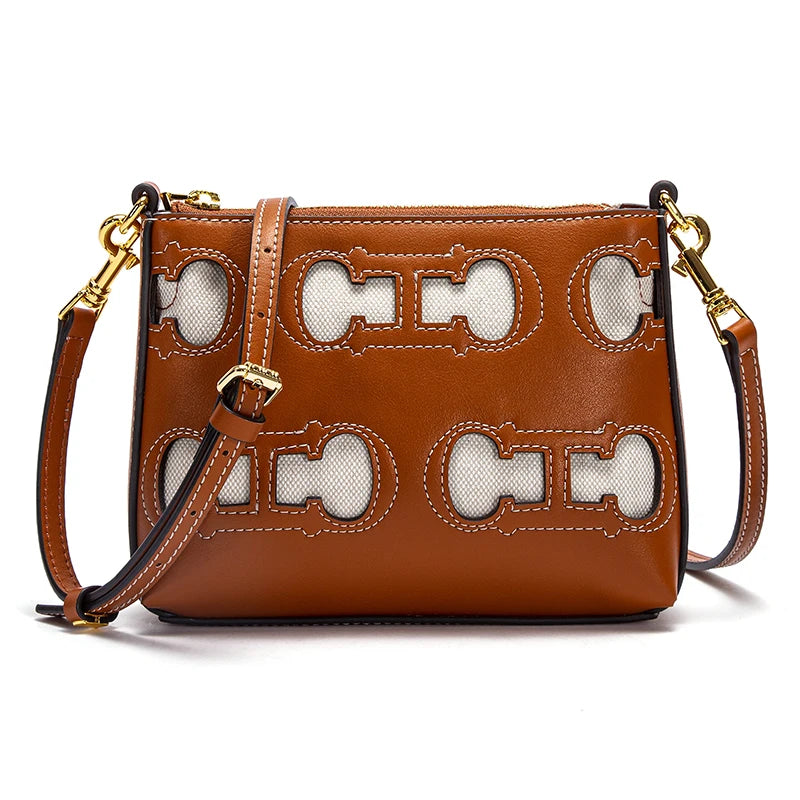 Women's Large Capacity New Party Hollow Design Women's Shoulder Bag Classic Fashion Women's Bucket Bag