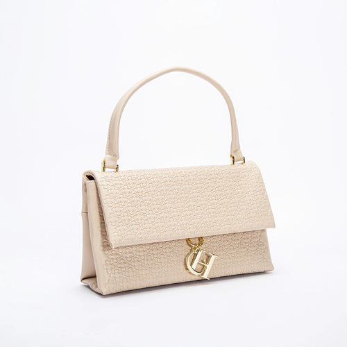 Metal Accessories Solid Color Elegant Simplicity Women's Shoulder Bag Unique Fashion Printed Women's Handbag