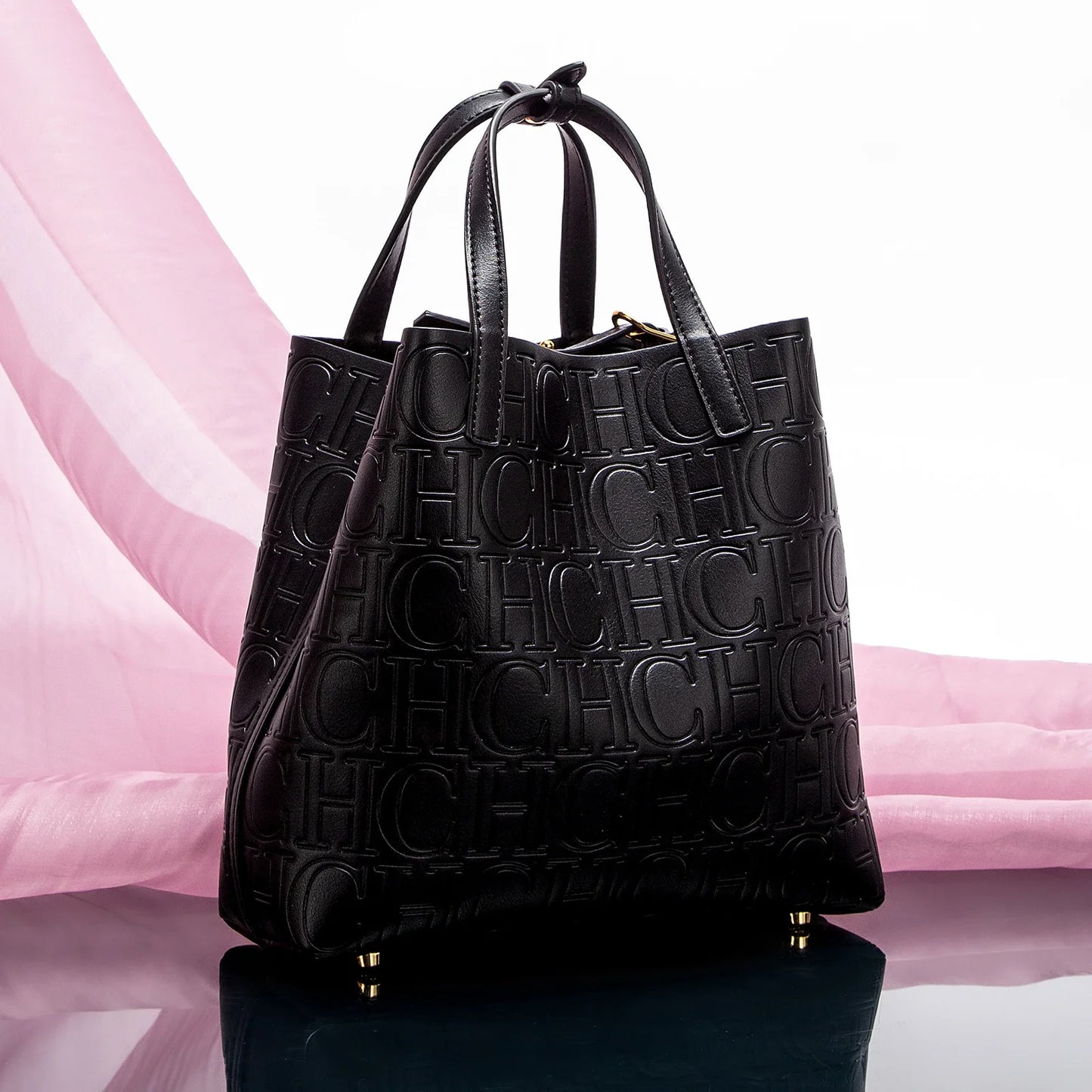 =Classic Retro Style Women's Fashion Handbag Pure Colour Simple Design Large Capacity Exquisite Versatile