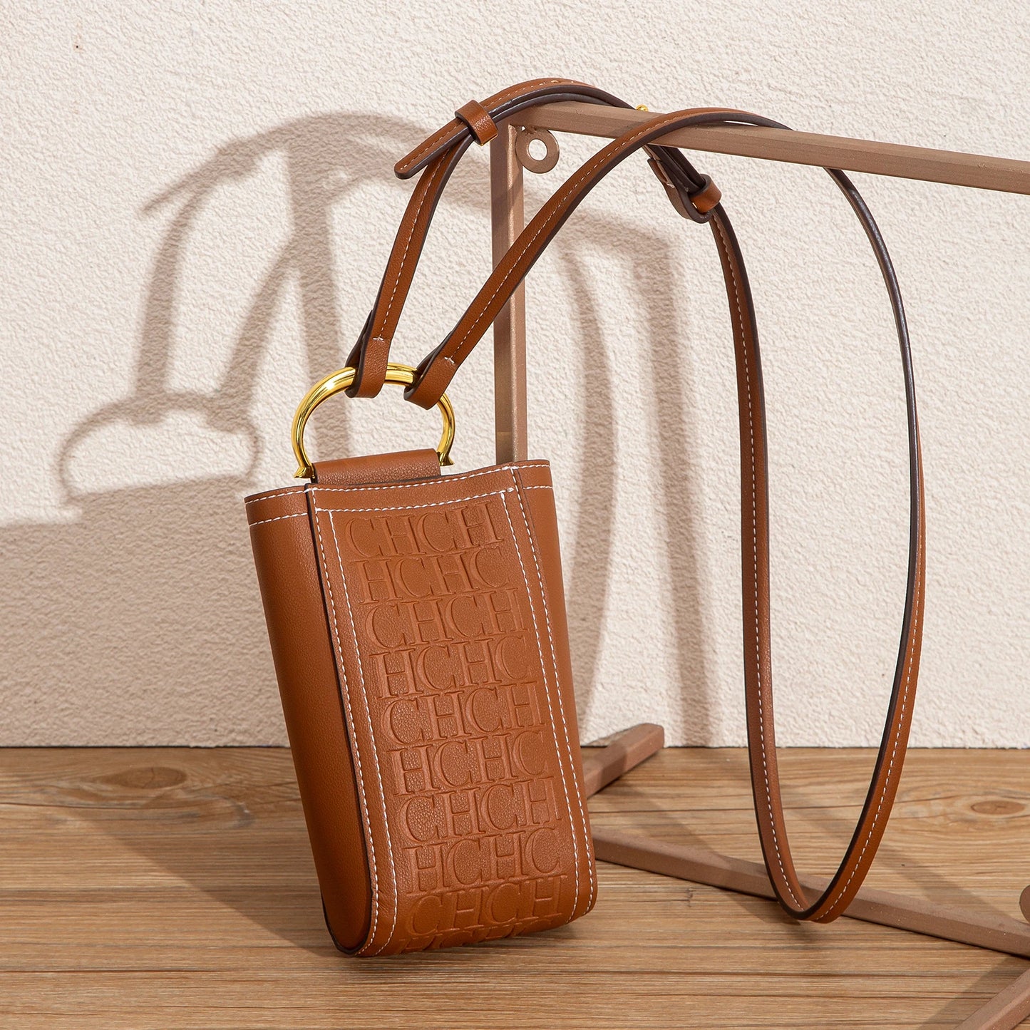 Credit Card Bag Women's Crossbody Bag Autumn New Solid Color Mobile Phone Bag