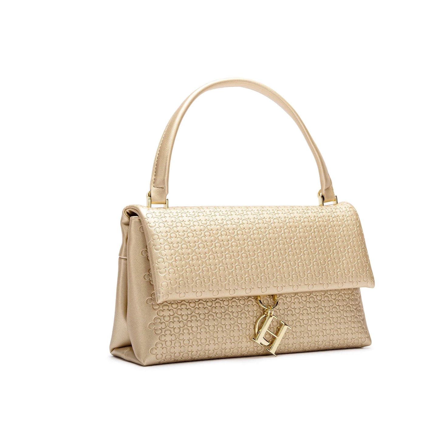 Metal Accessories Solid Color Elegant Simplicity Women's Shoulder Bag Unique Fashion Printed Women's Handbag