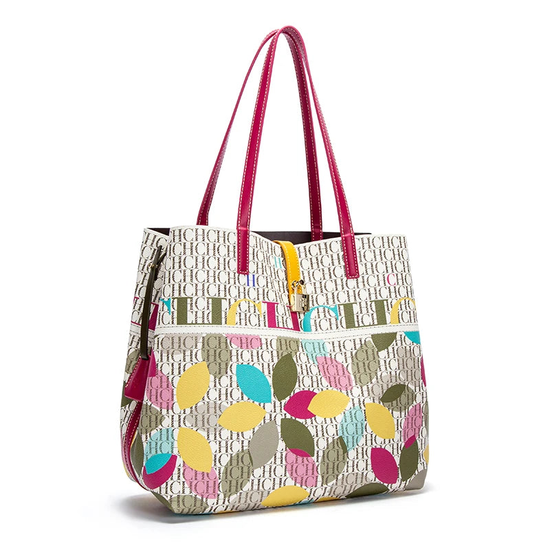 Retro Large Capacity Shoulder Bag for Women's Work 2024 Seasons New Leisure Personalized Tote Bag Fashion Underarm Bag
