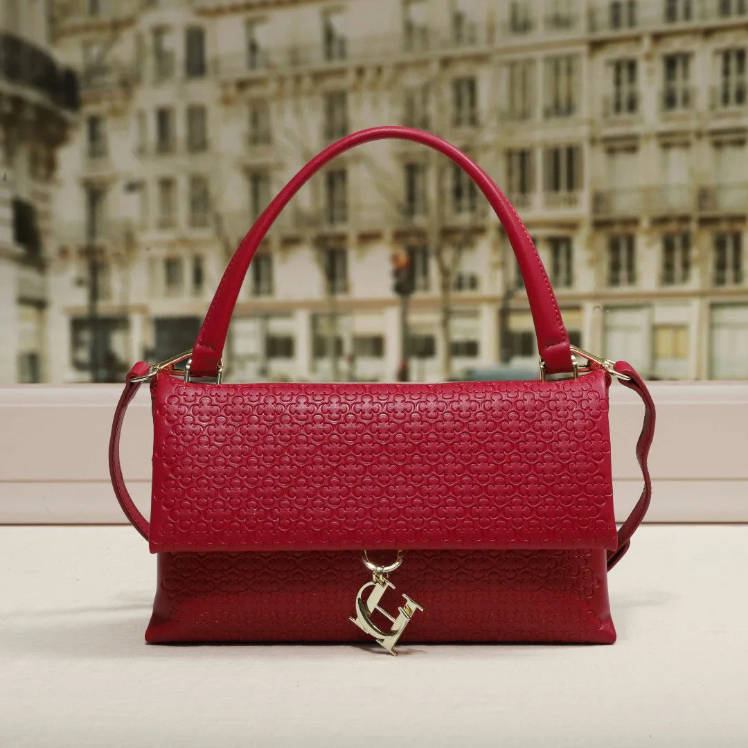 Classic Retro Women's New Shoulder Bag PU Material Fashion Element Solid Color Women's New Crossbody Bag