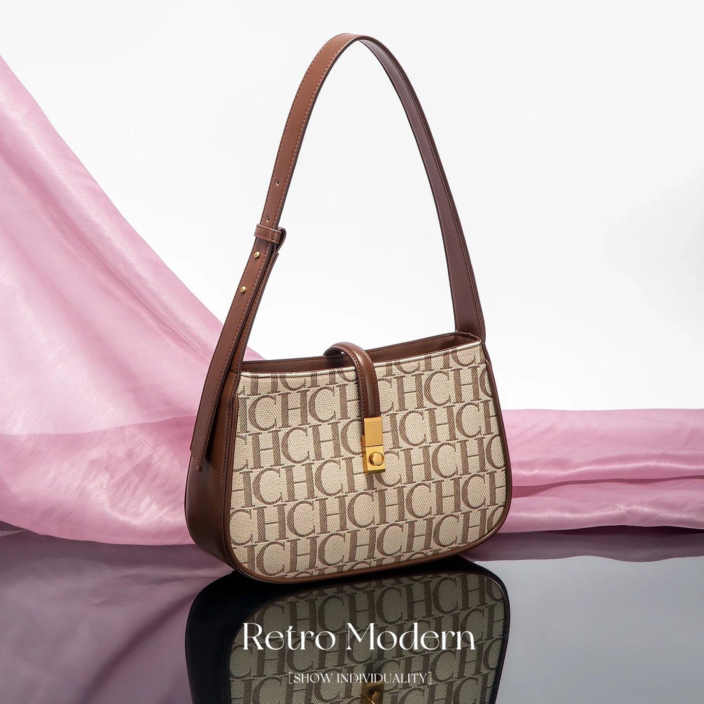 Women's Party Multi Functional Occasion Handbag Fashionable Classic Retro New Luxury Letter Design Handbag