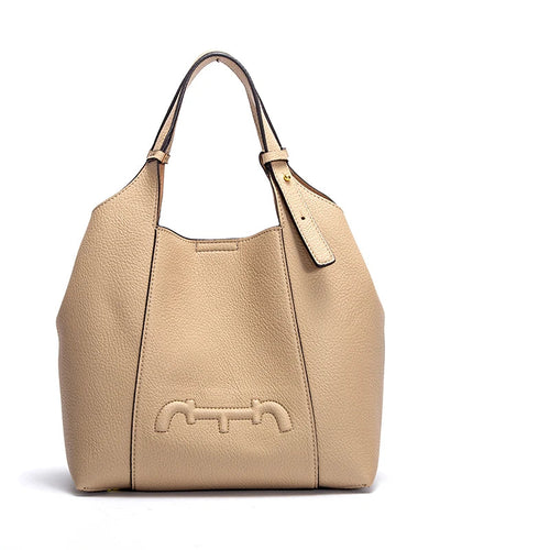Retro Style Women's New 2024 Solid Color Shoulder Bag Versatile Commuter Women's Large Capacity Handbag