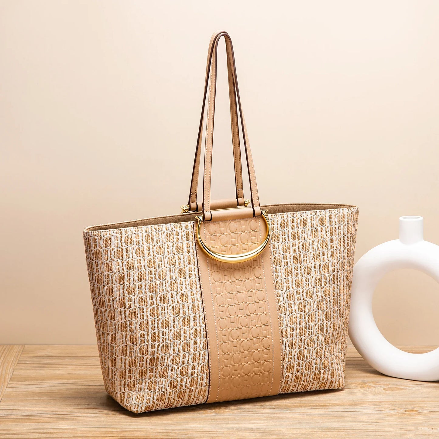 Women's Vacation Beach Bag Storage Bag Women's Tote Bag New Large Capacity Brand Grass Weaving High Quality Handbag
