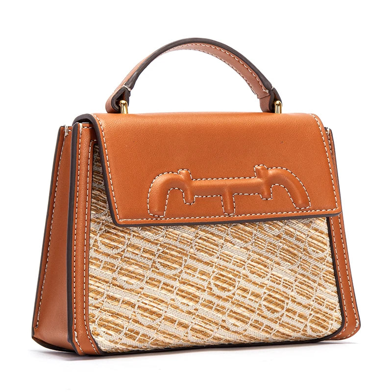 Business Commuting Large Capacity Handbag Fashionable Classic Retro Women's New 2024 Designer Style Shoulder Bag