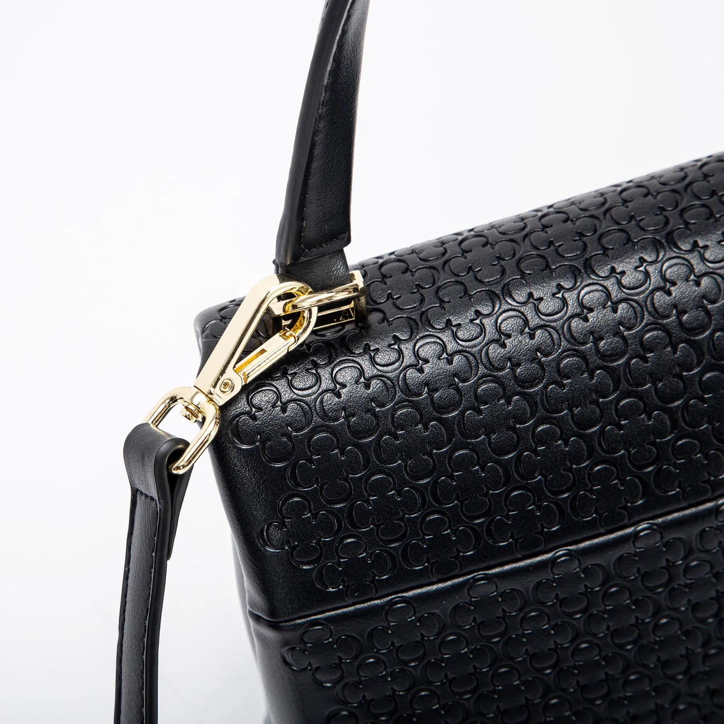 Unique Fashion Printed Women's Handbag Metal Accessories Solid Color Elegant Simplicity Women's Shoulder Bag