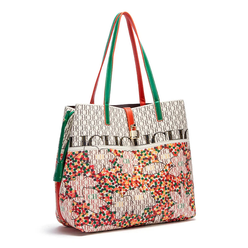Retro Large Capacity Shoulder Bag for Women's Work 2024 Seasons New Leisure Personalized Tote Bag Fashion Underarm Bag