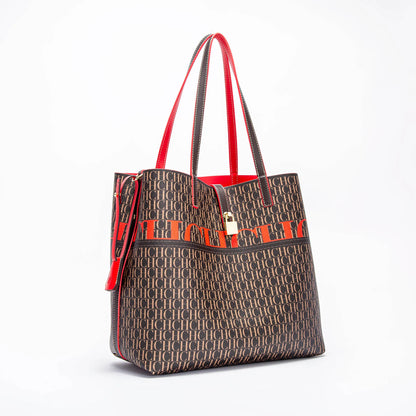 Retro Large Capacity Shoulder Bag for Women's Work 2024 Seasons New Leisure Personalized Tote Bag Fashion Underarm Bag