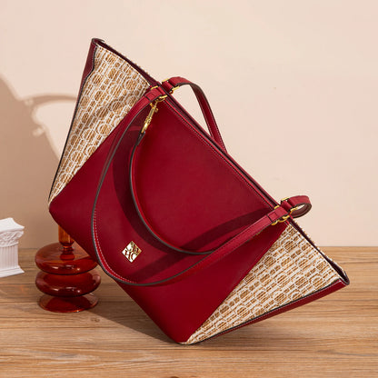 Fashion Classic Women's New Large Capacity Bag Letter Business Commuting Style Women's Tote Bag
