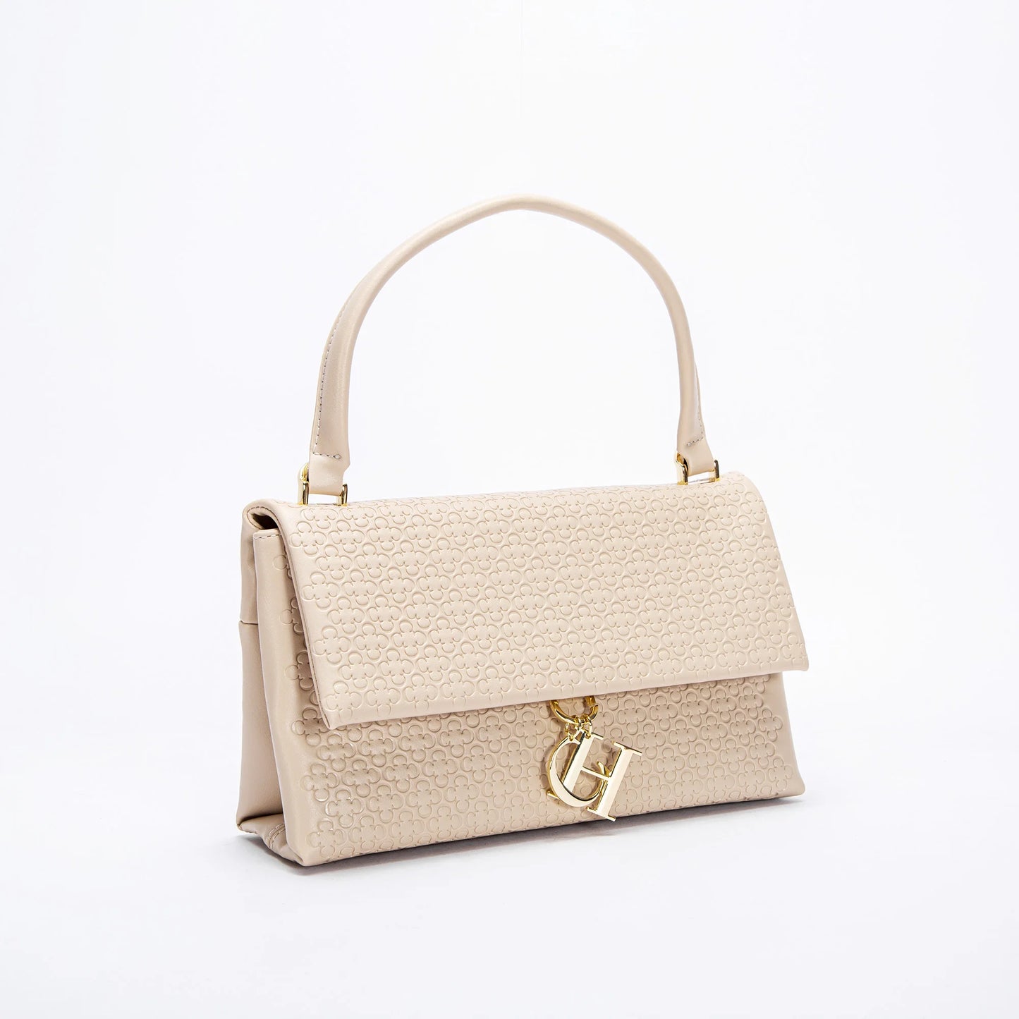 Unique Fashion Printed Women's Handbag Metal Accessories Solid Color Elegant Simplicity Women's Shoulder Bag