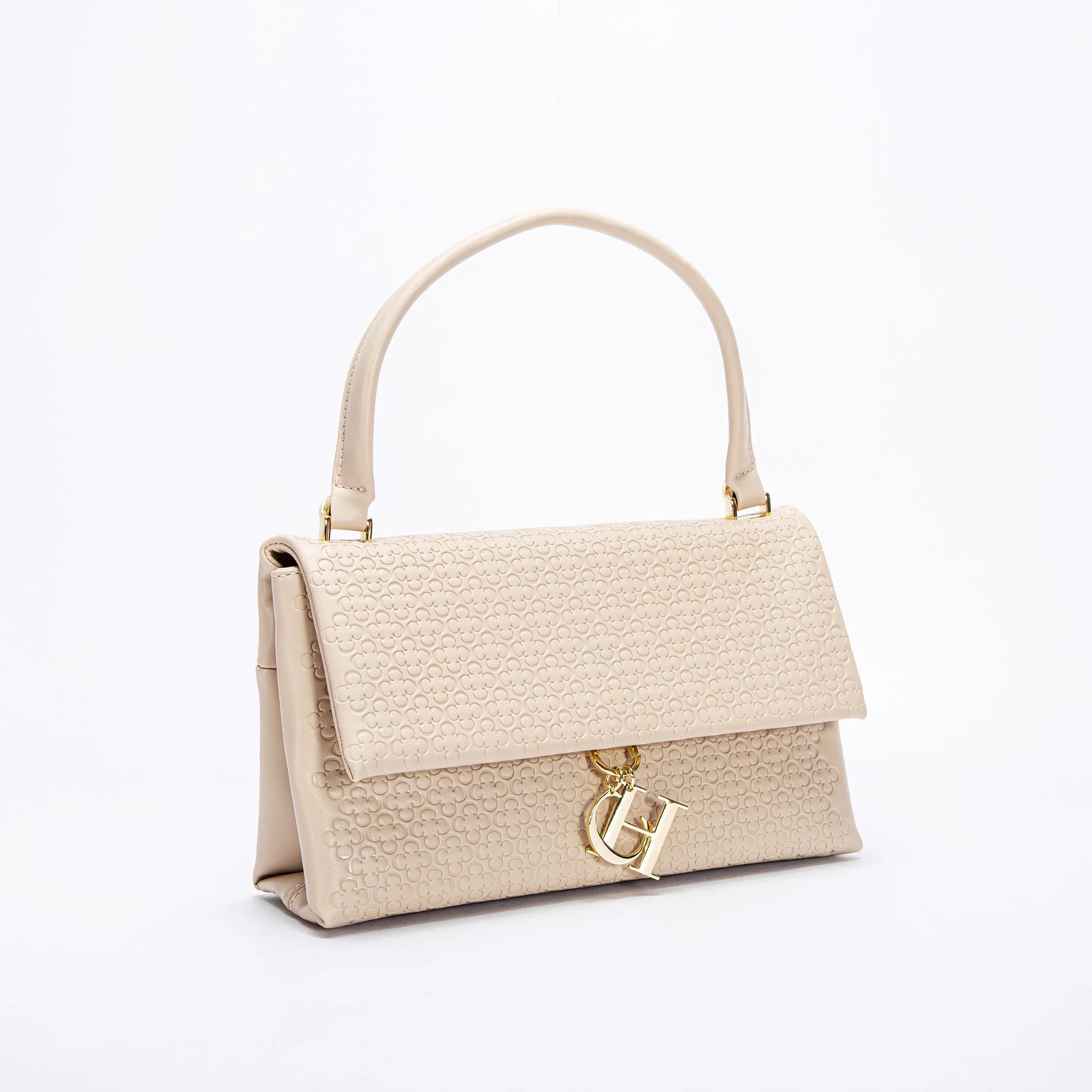 Unique Fashion Printed Women's Handbag Metal Accessories Solid Color Elegant Simplicity Women's Shoulder Bag