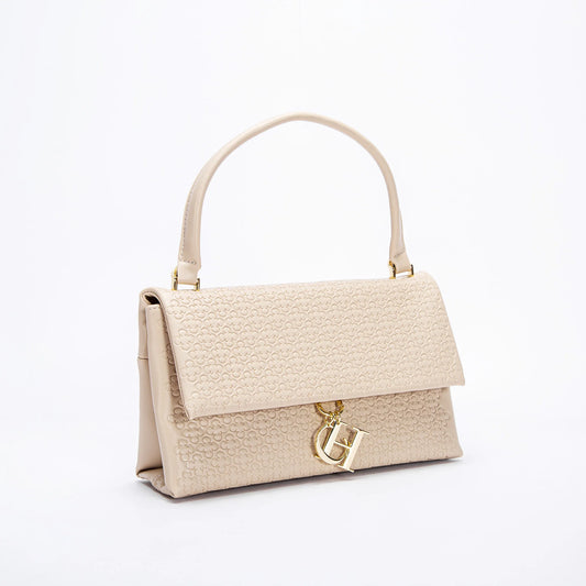 Metal Accessories Solid Color Elegant Simplicity Women's Shoulder Bag Unique Fashion Printed Women's Handbag