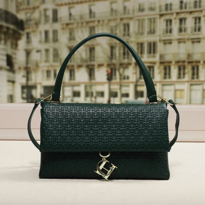 Classic Retro Women's New Shoulder Bag PU Material Fashion Element Solid Color Women's New Crossbody Bag