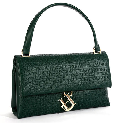 Metal Accessories Solid Color Elegant Simplicity Women's Shoulder Bag Unique Fashion Printed Women's Handbag