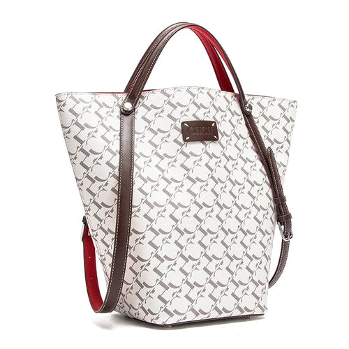 Adjustable Straps Textured Craftsmanship Meets Everyday Durability Elevate Urban Minimalism With Dual-Tone Leather Tote