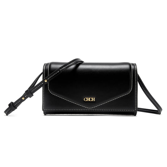 Classic Women's 2025 Autumn Solid Color Simple New Single Shoulder Crossbody Bag Magnetic Buckle Folding Small Square Bag
