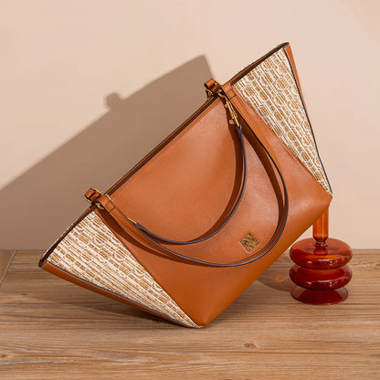 Fashion Classic Women's New Large Capacity Bag Letter Business Commuting Style Women's Tote Bag