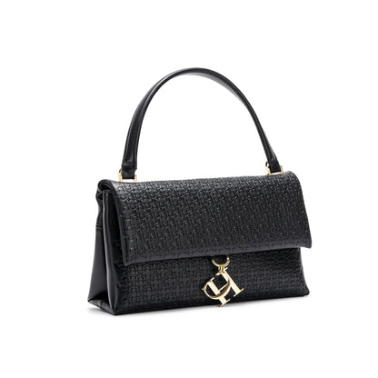 Unique Fashion Printed Women's Handbag Metal Accessories Solid Color Elegant Simplicity Women's Shoulder Bag