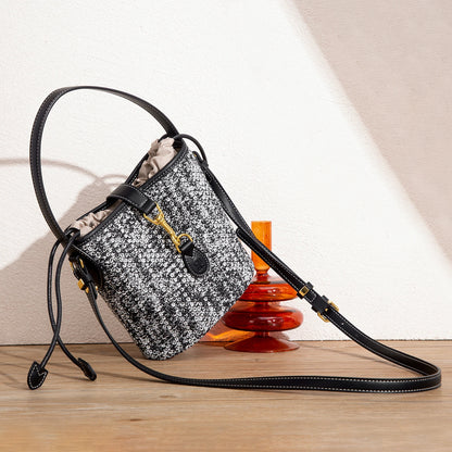 CH Summer New PP Grass Woven Handbag Holiday Phone Bag Women's Shoulder Bag