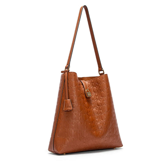 Lock Accessories Pure Colour Simple Design Classic Ladies Shoulder Bag Letter Print Large Capacity Ladies Handbag