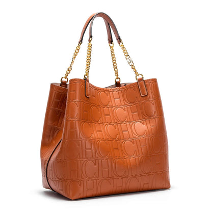 Fashionable Retro Women's New Solid Color Shoulder Bag Casual Large Capacity PU Material Women's New Handbag