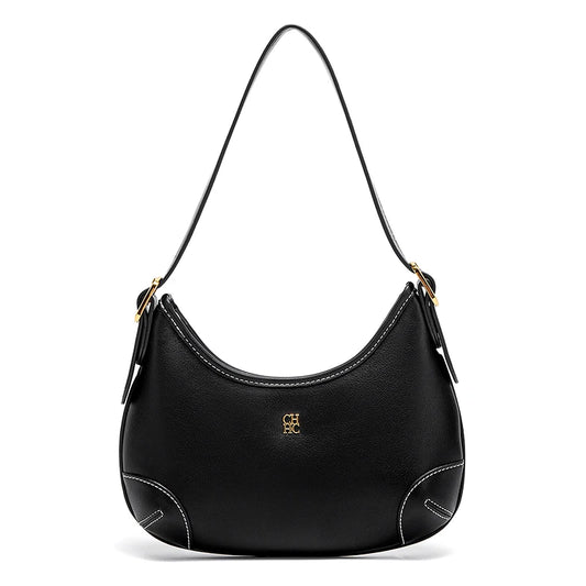 Fashion Classic Luxury Women's New Shoulder Bag Solid Color Versatile Business Commuter Women's Handbag