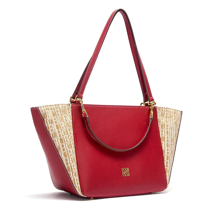 Fashion Classic Women's New Large Capacity Bag Letter Business Commuting Style Women's Tote Bag